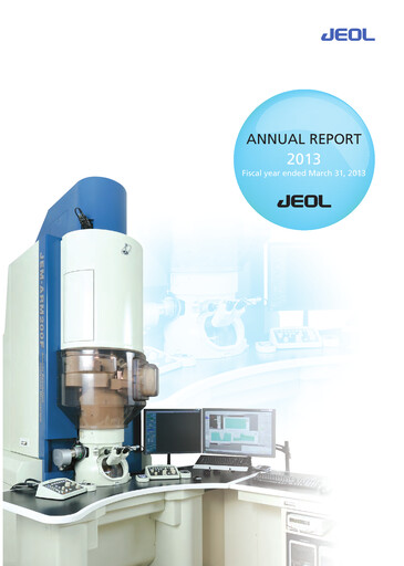 Thumbnail JEOL Ltd. Annual Report 2013