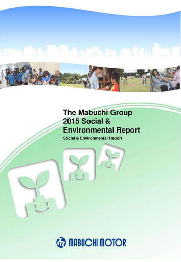 Thumbnail Mabuchi Motor Sustainability Report 2015