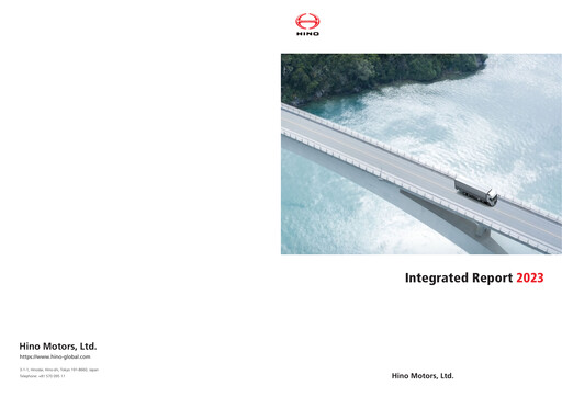 Miniature Hino Motors Rapport annuel 2023