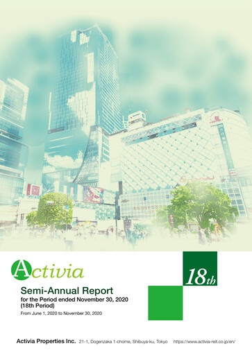 Thumbnail Activia Properties Half-year Report 2020-h2