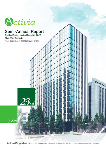 Thumbnail Activia Properties Half-year Report 2023-h1