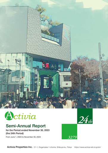 Thumbnail Activia Properties Half-year Report 2023-h2