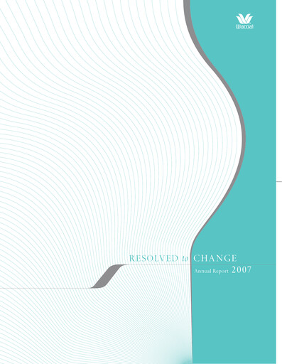 Thumbnail Wacoal Holdings Annual Report 2007