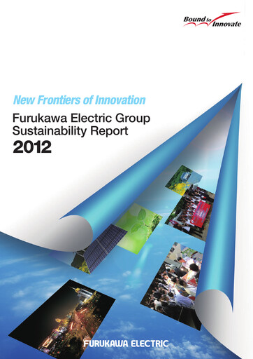 Vorschaubild Furukawa Electric Nachhaltigkeitsbericht 2012