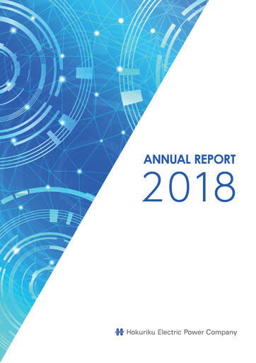 Thumbnail Hokuriku Electric Power Company Annual Report 2018