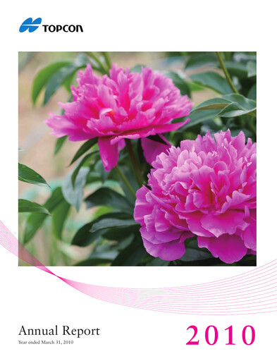 Thumbnail Topcon Corporation Annual Report 2010