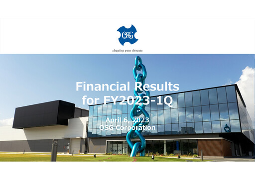 Thumbnail OSG Corporation Quarterly Report 2023-q1
