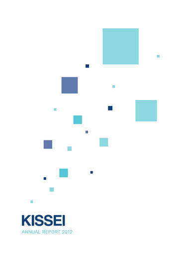 Vorschaubild Kissei Pharmaceutical Jahresbericht 2012