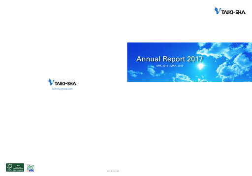 Thumbnail Taikisha Annual Report 2017