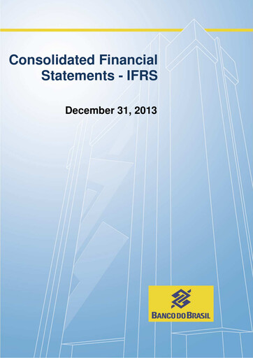 Thumbnail Banco do Brasil
 Financial Statement 2013