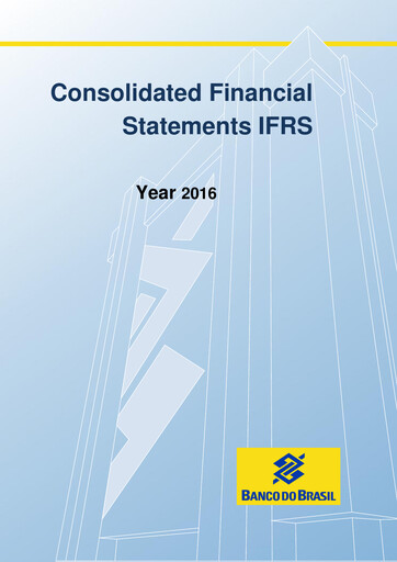 Thumbnail Banco do Brasil
 Financial Statement 2016