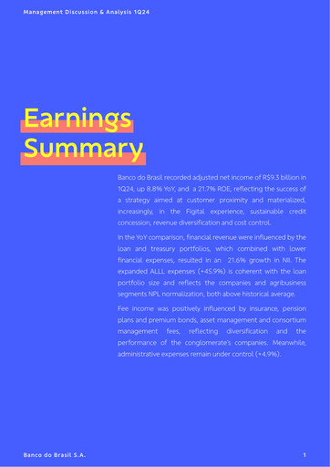 Thumbnail Banco do Brasil
 Quarterly Report 2024-q1
