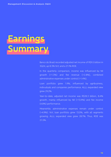 Thumbnail Banco do Brasil
 Quarterly Report 2024-q3