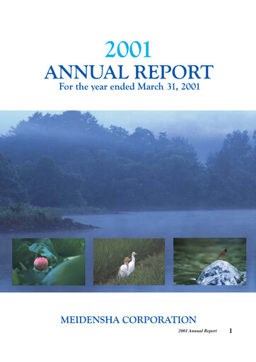 Vorschaubild Meidensha Corporation Jahresbericht 2001