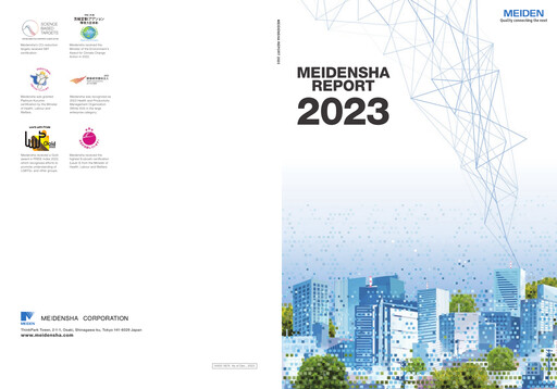 Vorschaubild Meidensha Corporation Jahresbericht 2023