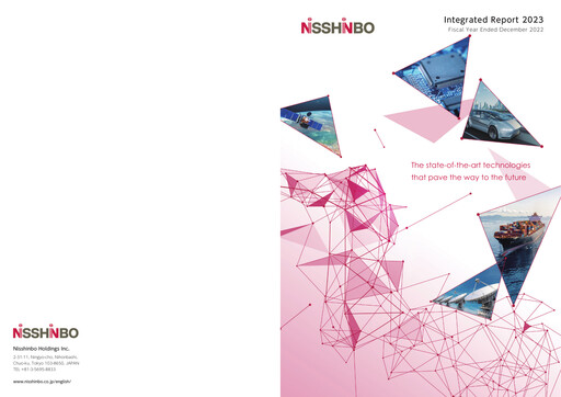 Thumbnail Nisshinbo Holdings Annual Report 2023