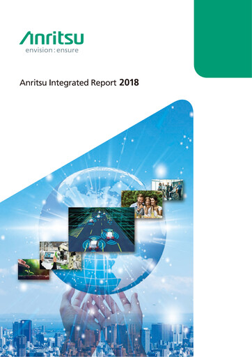 Thumbnail Anritsu Corporation Annual Report 2018