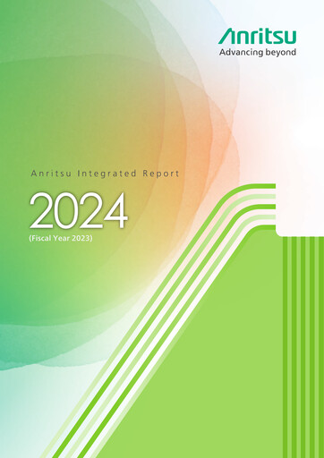 Thumbnail Anritsu Corporation Annual Report 2024
