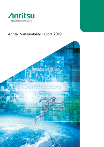 Thumbnail Anritsu Corporation Sustainability Report 2019