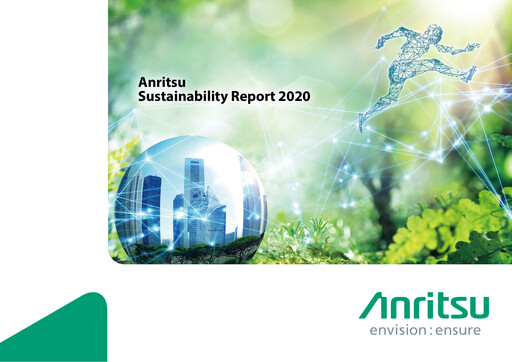 Thumbnail Anritsu Corporation Sustainability Report 2020