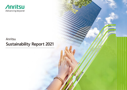 Thumbnail Anritsu Corporation Sustainability Report 2021