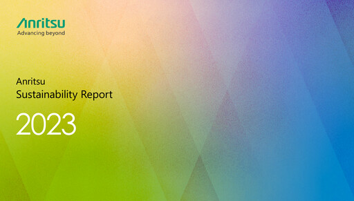 Thumbnail Anritsu Corporation Sustainability Report 2023