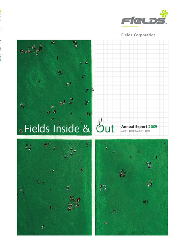 Thumbnail Tsuburaya Fields Holdings Annual Report 2009