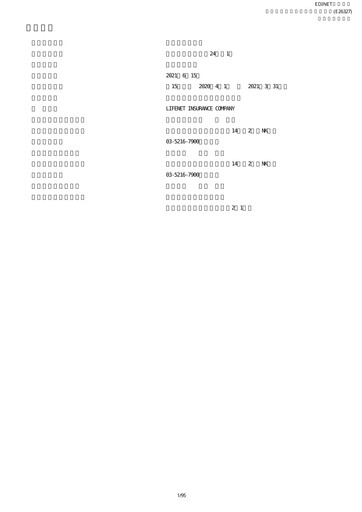 Thumbnail Lifenet Insurance Company Annual Report fy2021