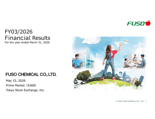 Thumbnail Fuso Chemical Financial Report 2026