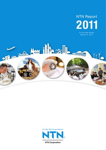 Miniature NTN Corporation Rapport annuel 2011