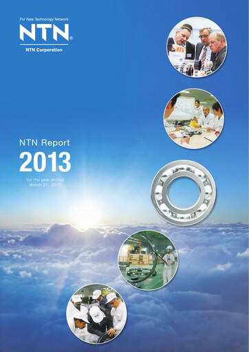 Miniature NTN Corporation Rapport annuel 2013