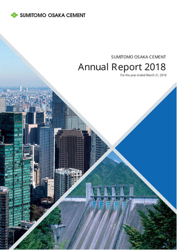 Thumbnail Sumitomo Osaka Cement Annual Report 2018