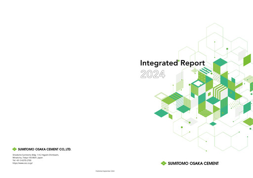 Thumbnail Sumitomo Osaka Cement Annual Report 2024