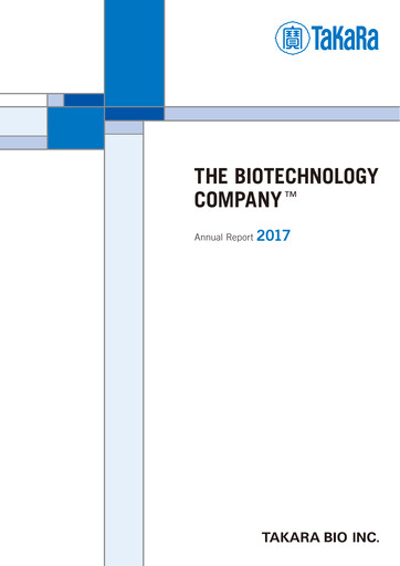 Vorschaubild Takara Bio Jahresbericht 2017