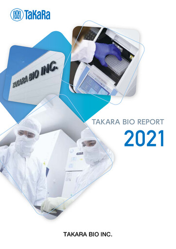Vorschaubild Takara Bio Jahresbericht 2021