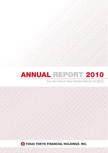 Thumbnail Tokai Tokyo Financial Holdings Annual Report 2010