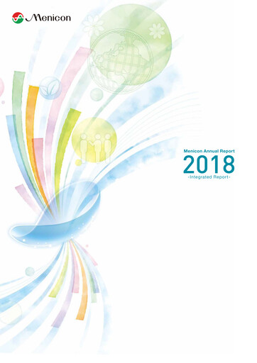 Vorschaubild Menicon Co., Ltd. Jahresbericht 2018