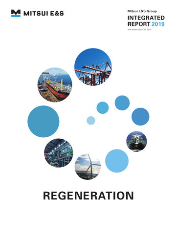 Thumbnail MITSUI E&S Annual Report 2019