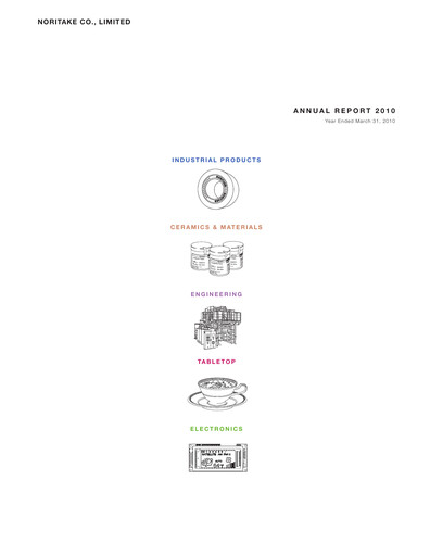 Thumbnail Noritake Annual Report 2010