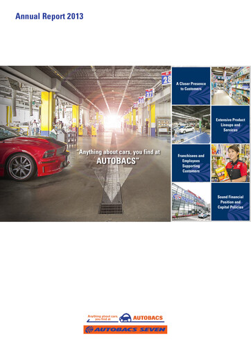 Thumbnail Autobacs Seven Annual Report 2013