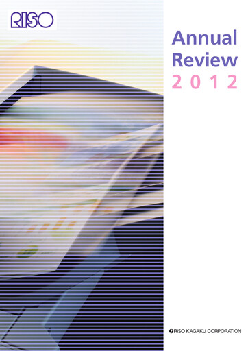 Vorschaubild Riso Kagaku Corporation Jahresbericht 2012
