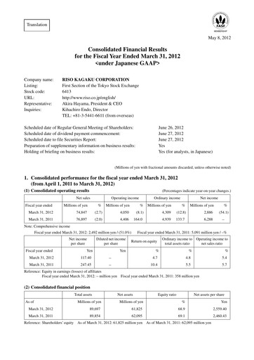 Miniature Riso Kagaku Corporation Bilan financier fy2012