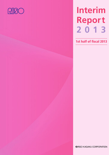 Vorschaubild Riso Kagaku Corporation Halbjahresbericht 2013-h1