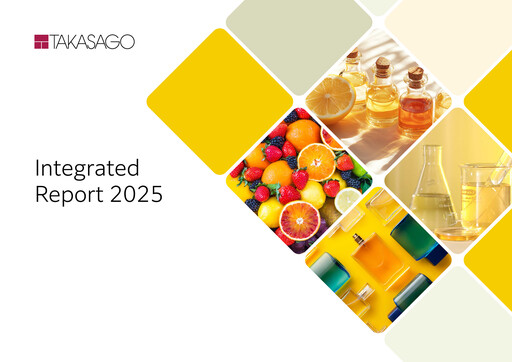 Miniature Takasago International Corporation Rapport intégré 2025