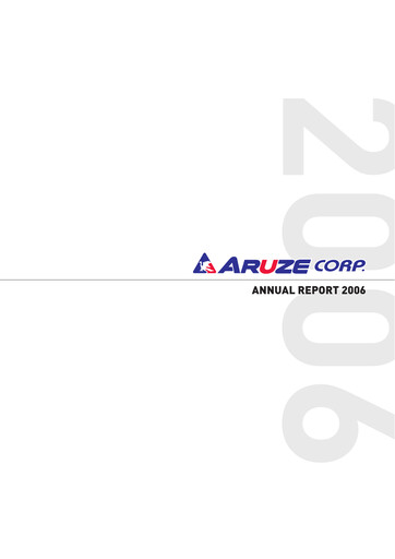 Thumbnail Universal Entertainment Corporation Annual Report 2006