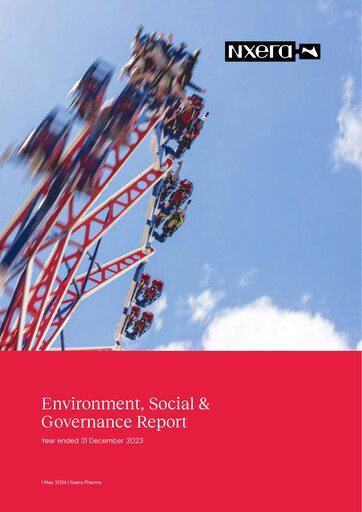 Thumbnail Nxera Pharma ESG Report 2023