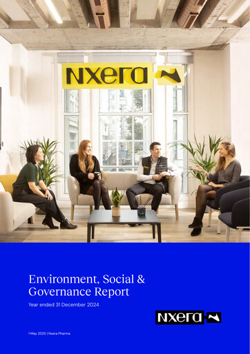 Thumbnail Nxera Pharma ESG Report 2024