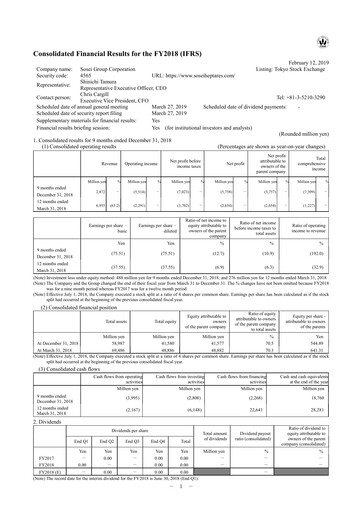 Thumbnail Nxera Pharma Financial Statement 2018
