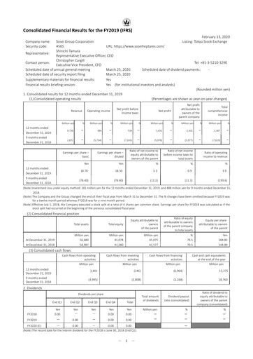 Thumbnail Nxera Pharma Financial Statement 2019