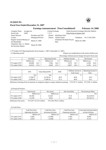 Thumbnail en Japan Financial Statement 2007